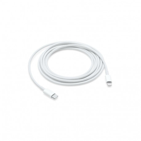 Apple USB-C Male to Lightning Male Cable 2m, White