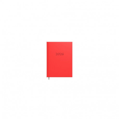 Planning notebook calendar 2026 A5 red