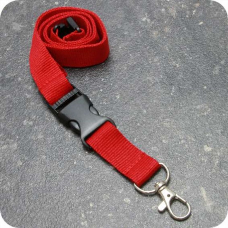 Kaelapael 2cm, kiirkarabiiniga - värvivalik