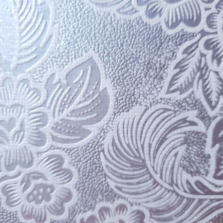 India käsitööpaber Feathers Dull Silver 56x76cm