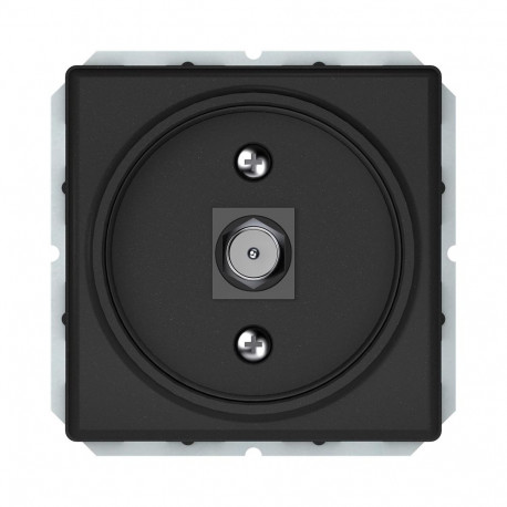 SOCKET TV TVL01-02V BLACK ST