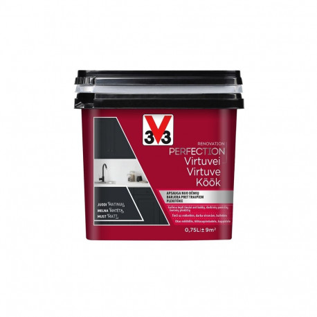 PAINT KITCHEN PERF BLACK 0.75L