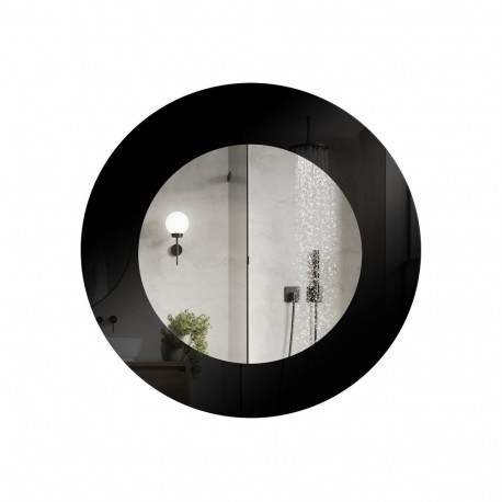 MIRROR HUNG OVAL OMBRA 70CM