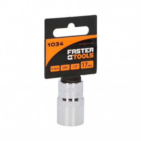 FASTER TOOLS 1/2 kuuskantpadrunid 17