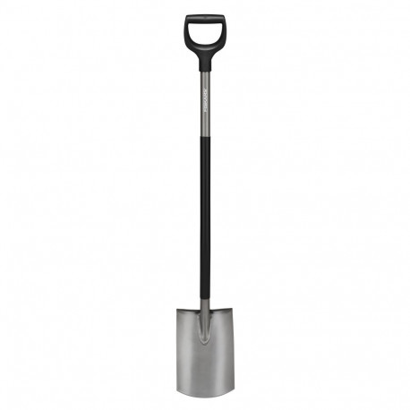ERGONOMIC ROUNDED SPADE GREY