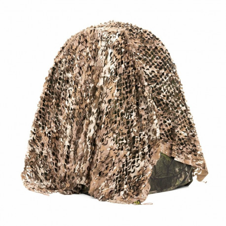 Buteo Photo Gear 3D-lehed varjevõrk pruun 2,4x3,0m