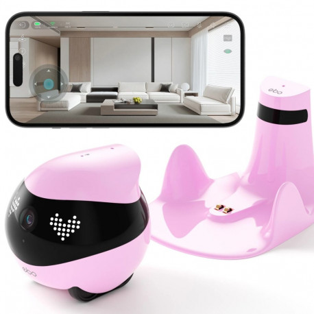Enabot EBO Air 2 FamilyBot 2K Camera pink