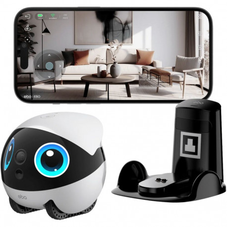 Enabot EBO Air 2 Plus Companion Robot 3K Camera white