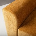 Corner sofa bed INGA yellow