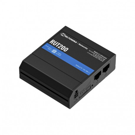 Teltonika | LTE Cat 4 Router | RUT200 | 802.11n | 10/100 Mbit/s | Ethernet LAN (RJ-45) ports 2 | Mes