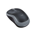 Wireless Mouse - Logitech M185 Optical 1000 DPI Black/Gray