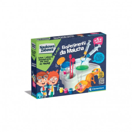 Naukowa Zabawa Eksperymenty Dla Malucha Język Polski Clementoni 50895