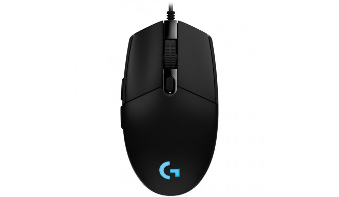 LOGITECH G203 LIGHTSYNC Corded Gaming Mouse - BLACK - USB