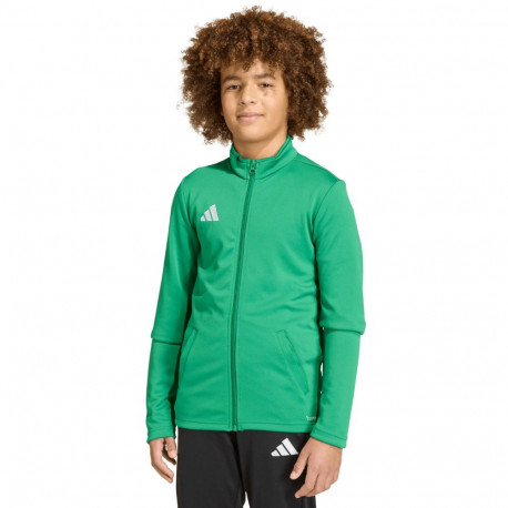 Adidas laste dressipluus Entrada 26 Track JZ6613 128cm, roheline