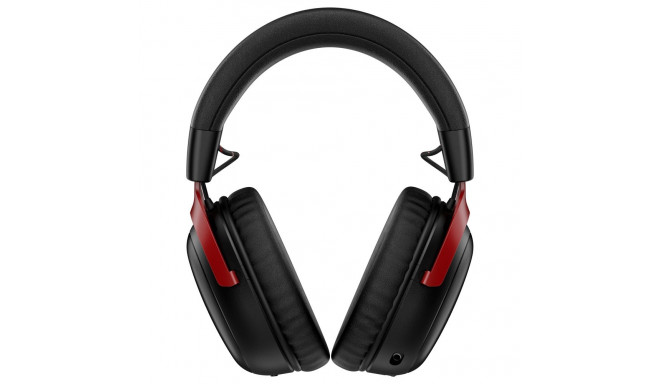 "HyperX Headset A59Z0AA / Cloud III S Wireless Rot auf Schwarz"