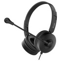 "Equip Stereo-Headset Wired mit Mikro USB-A 2.00m schwarz"