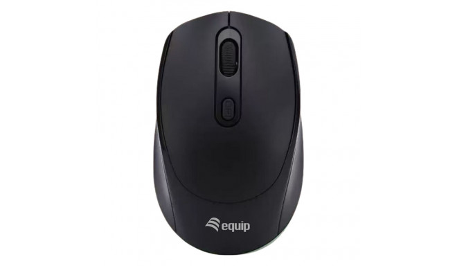 "Equip Kompaktmaus Wireless Dual Mode 4Btn L+R schwarz"