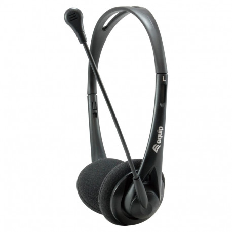 "Equip Stereo-Headset Wired mit Mikro 2x3,5mm 1.80m schwarz"
