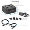 "D StarTech USB 3.0/ESATA DUPLICATOR DOCK"
