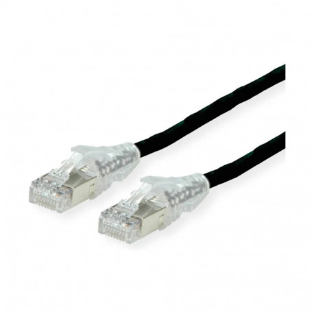 "DTWYLER Patchkabel Cat.6A (Class EA) S/FTP, CU 7702 flex LSOH, AMP v2, schwarz, 3 m"