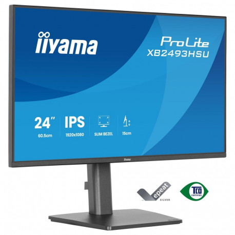 "60,5cm/23,8"" (1920x1080) iiyama ProLite XU2493HSU-B1 16:9 FHD IPS 4ms 60Hz VGA HDMI DisplayPort US