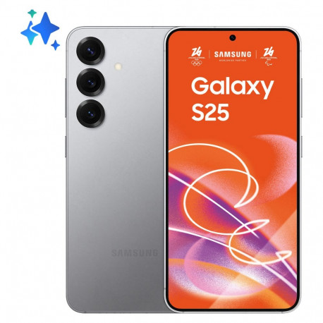 Samsung Galaxy S25 5G Dual Sim 12RAM 128GB hõbedane vari