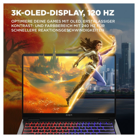 "HP OMEN Transcend 14-fb1095ng Gaming Notebook 35.6 cm (14"""")"