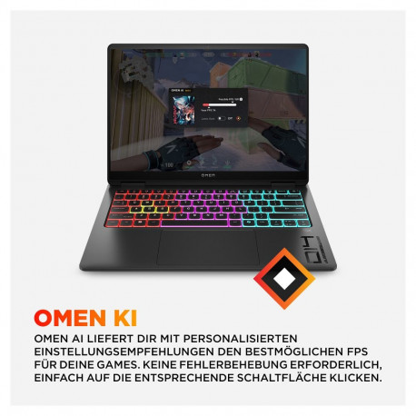 HP OMEN Transcend 14-fb1075ng mänguri sülearvuti 35.6 cm (14")