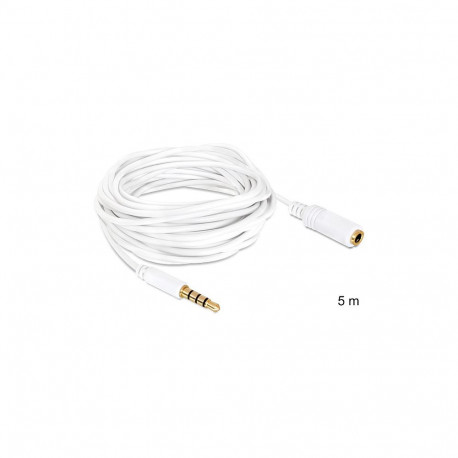 A 3,5mm pistik-pistik audiokaabel 5m