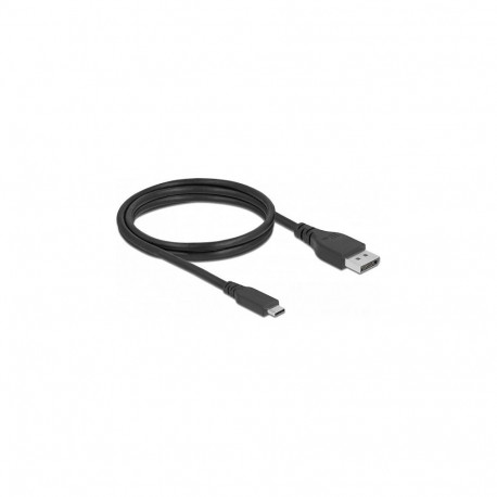 "Bidirektionales USB Type-C™ zu DisplayPort Kabel (DP Alt Mode) 8K 60 Hz 1 m DP 8K zertifiziert"
