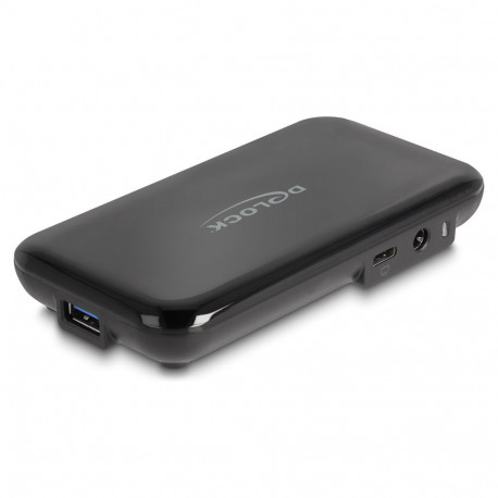 Delock 7-pordiline USB 3.2 Gen 2 jaotur 4 USB Type-A ja 3 USB Type-C pordiga