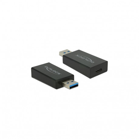 "Konverter USB 3.1 Gen 2 Typ-A Stecker > USB Type-C™ Buchse Aktiv schwarz"