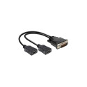 "Adapterkabel DMS-59 Stecker > 2x HDMI B"