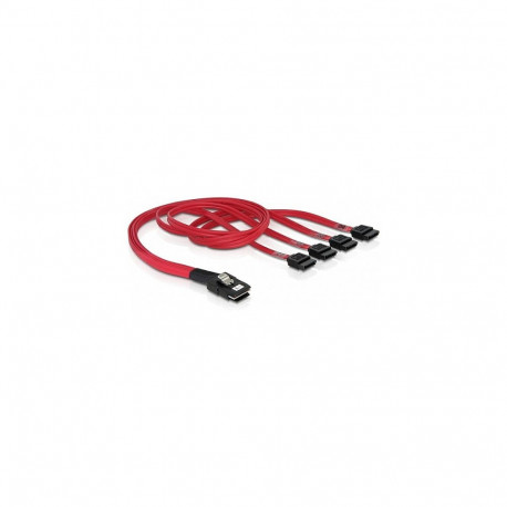 Delock SAS SFF-8087 > 4x SATA 0,5m