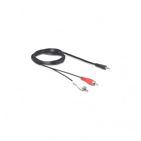 Audio kaabel 3,5 mm pistik > 2 × Cinch-pistikut 10m