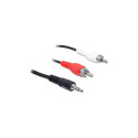 "Kabel Klinke 3,5mm 3 Pin St /2x Cinch S"