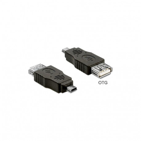 "Adapter USB mini Stecker > USB 2.0-A Buchse OTG"