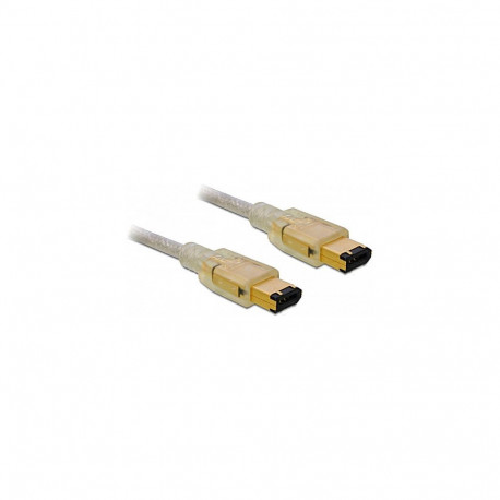 "FireWire-Kabel Delock FW400 6Pin -> FW4"