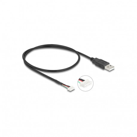 Delock USB 2.0 ühenduskaabel 5 Pin kaameramoodulitele 0.6m