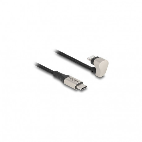 Andme- ja laadimiskaabel USB Type-C™–Lightning™ iPhone™-ile ja iPad™-ile, 180° nurgaga, 2m, MFi