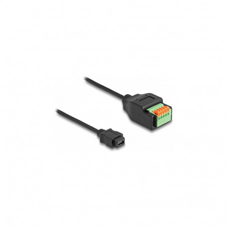 "DELOCK USB 2.0 Kabel Typ Mini-B Bu > Terminalblock Adapter"