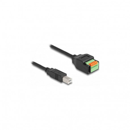 "DELOCK USB 2.0 Kabel Typ-B St > Terminalblock Adapter 15cm"