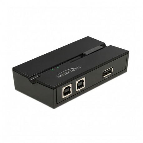 USB 2.0 lüliti kahe arvuti ühendamiseks ühe seadmega