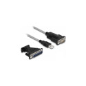 "DELOCK Adapter USB 2.0 Typ-A > RS-232 D Sub 9 + D-Sub 25"