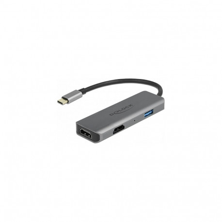 "USB Type-C™ zu Dual HDMI Adapter mit 4K 60 Hz und USB Port"