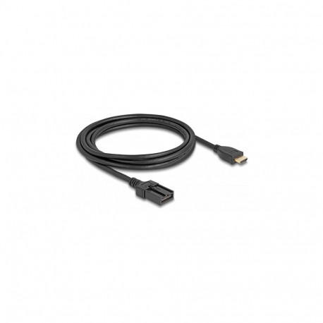 "DELOCK HDMI Automotive Kabel HDMI-A Stecker auf HDMI-E Stecker 3m 4K 60 Hz"