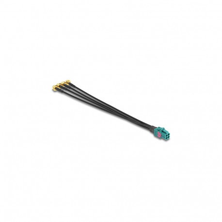 "DELOCK Kabel Mini FAKRA Z Buchse quad zu 4 x SMA Buchse"