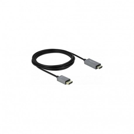 DELOCK aktiivne DisplayPort 1.4 - HDMI kaabel 4K 60Hz HDR 3m