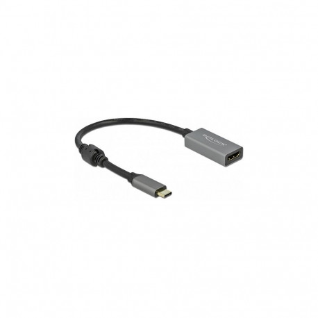 DELOCK aktiivne USB Type-C - HDMI adapter DP Alt Mode 4K 60Hz HDR
