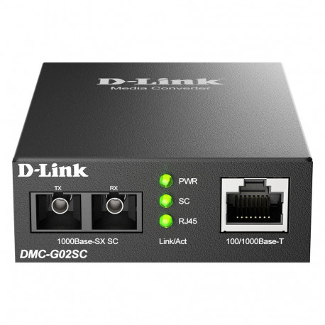 "D-Link DMC-G02SC/E Gigabit Ethernet Konverter"